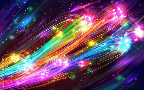 abstract fiber optic background  technology internet concept background