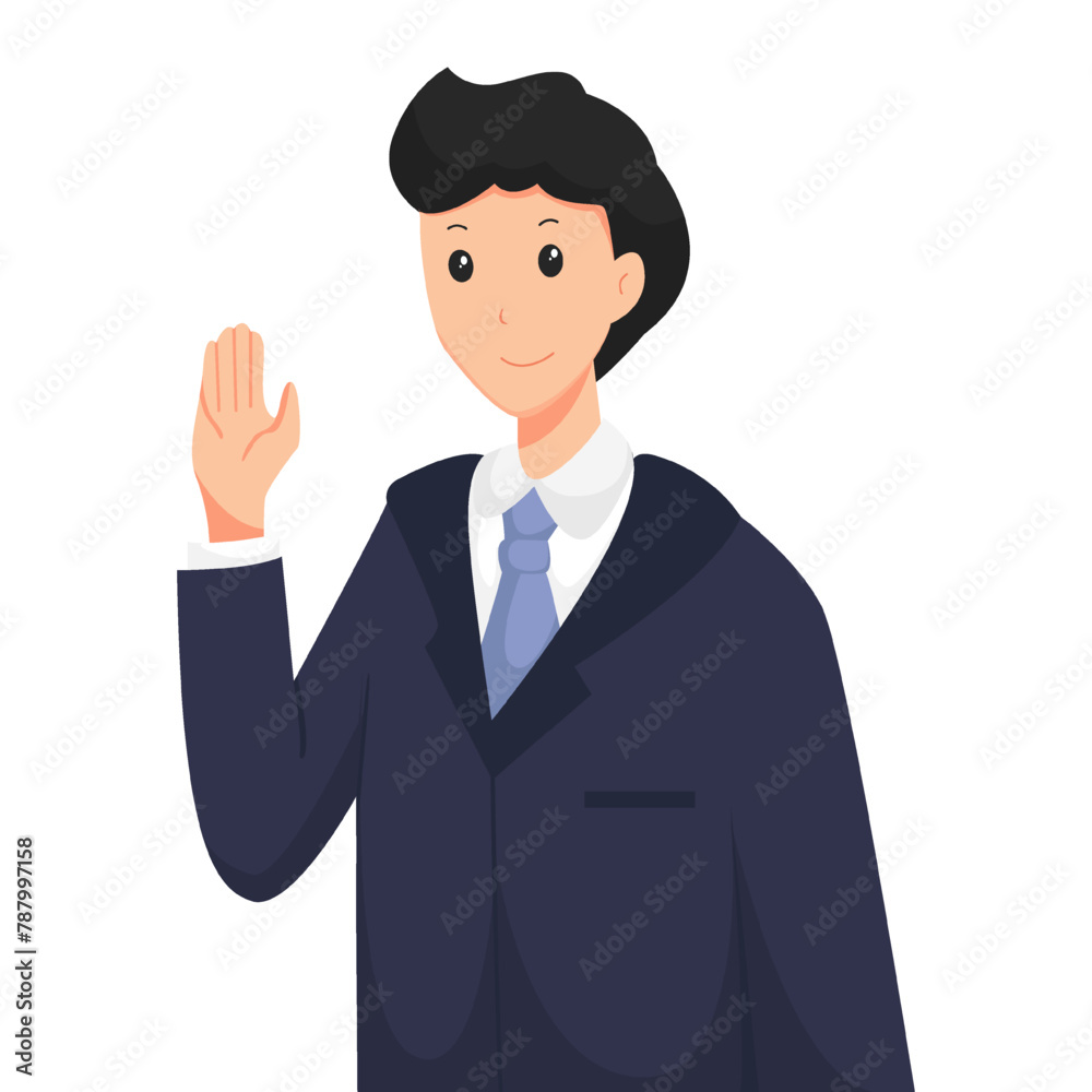 Businessman Character Design Illustration Businessman Character Design Illustration