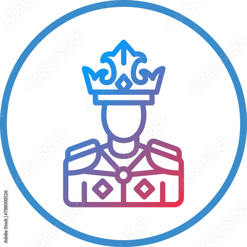 Vector Design King Icon Style