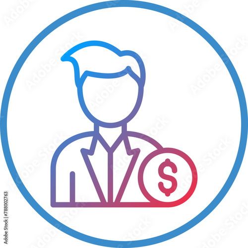 Vector Design Accredited Investor Icon Style
