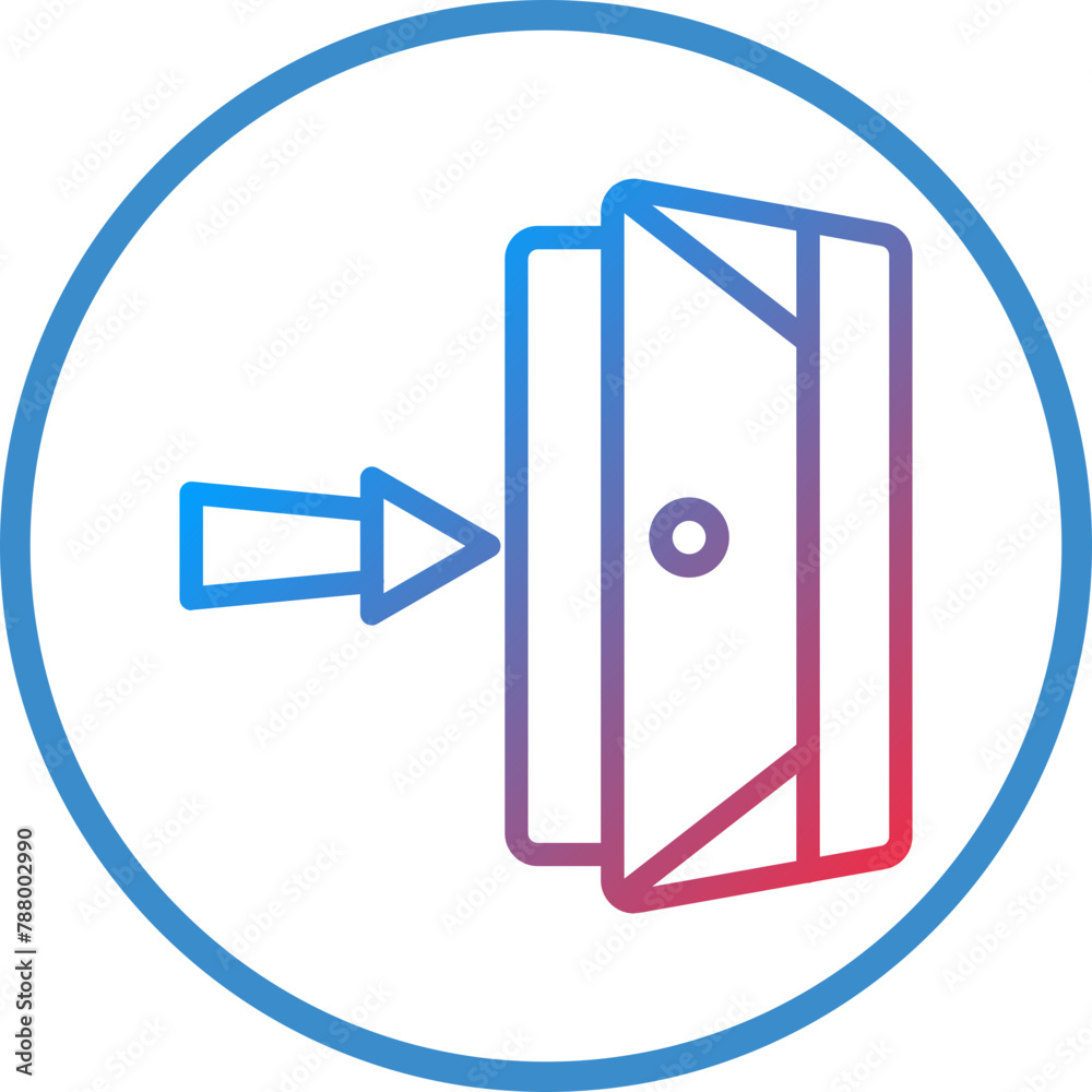 Vector Design Exit Strategy Icon Style Vector Design Exit Strategy Icon Style