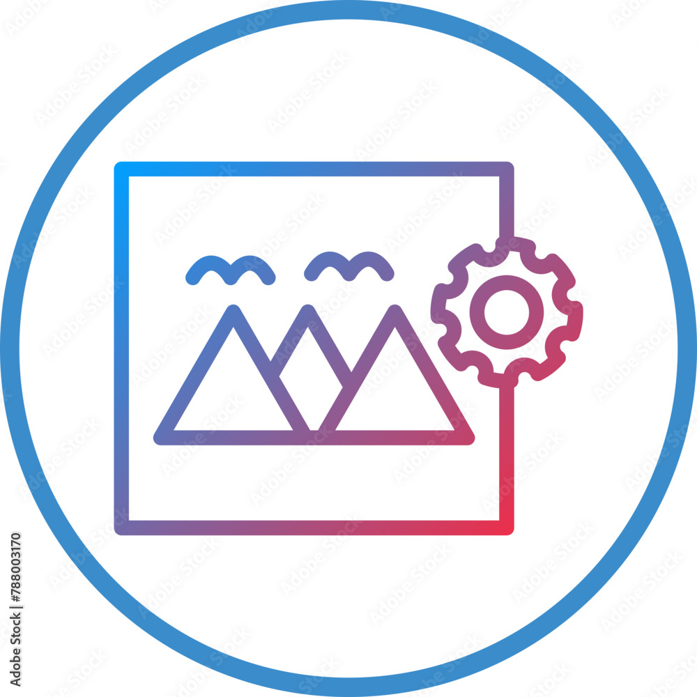 Vector Design Project Image Icon Style Vector Design Project Image Icon Style