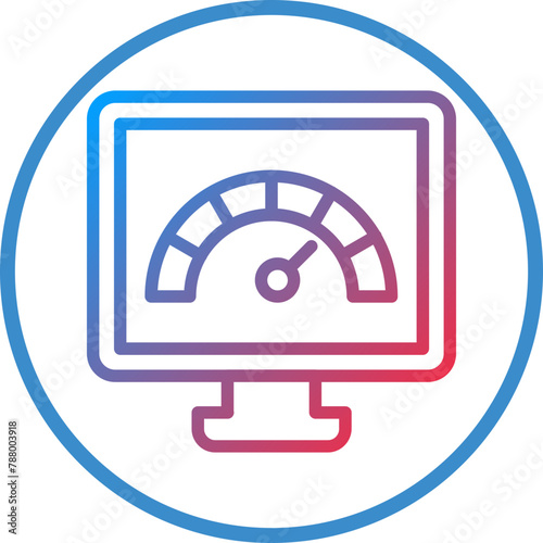 Vector Design Bandwidth Icon Style