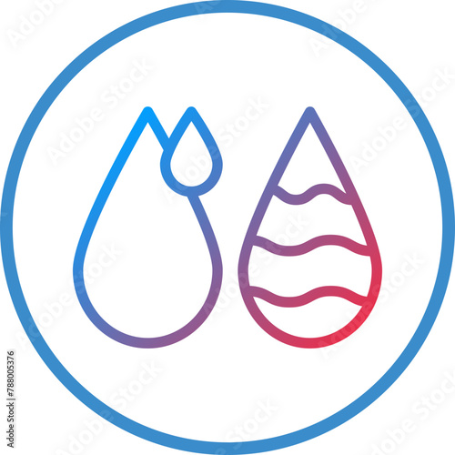 Vector Design Fluid Icon Style