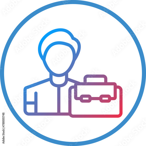 Vector Design Job Icon Style