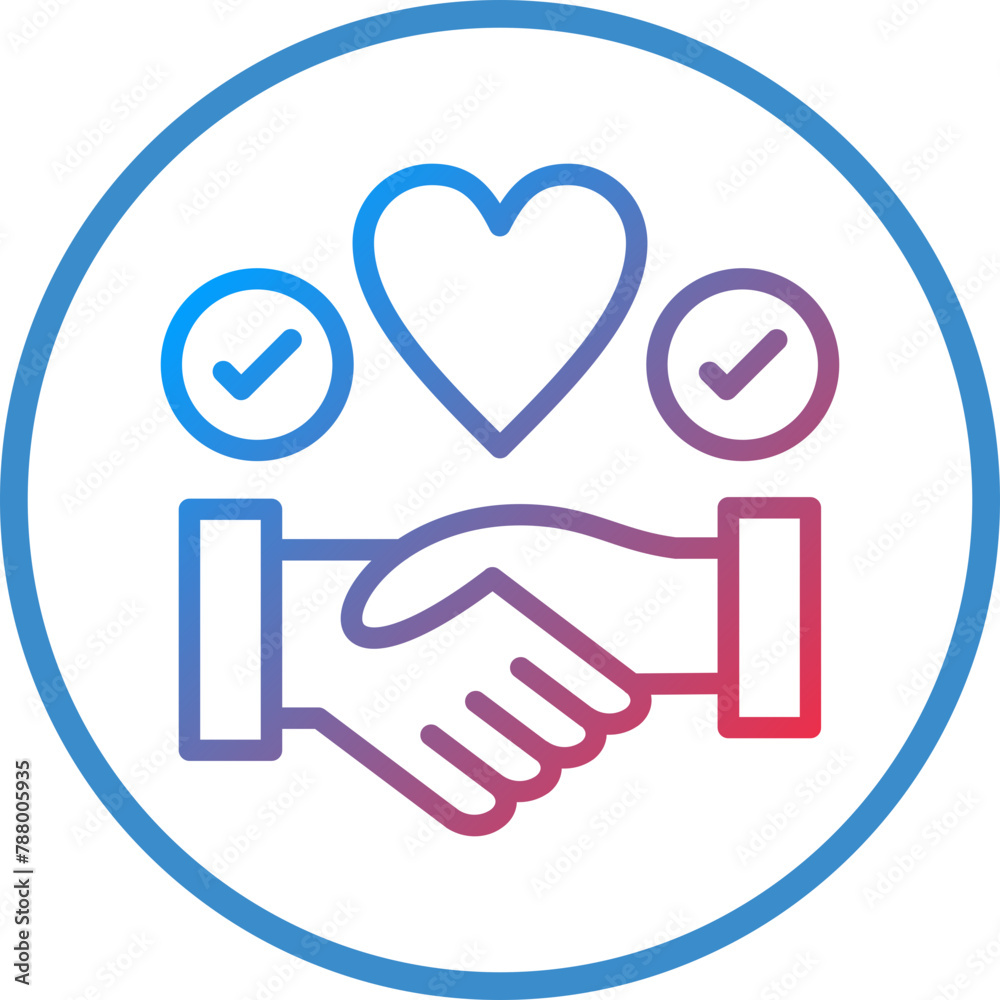 Vector Design Honesty Icon Style Vector Design Honesty Icon Style