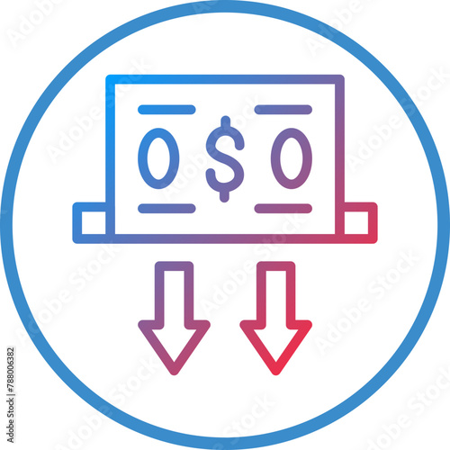 Vector Design Deposit Icon Style
