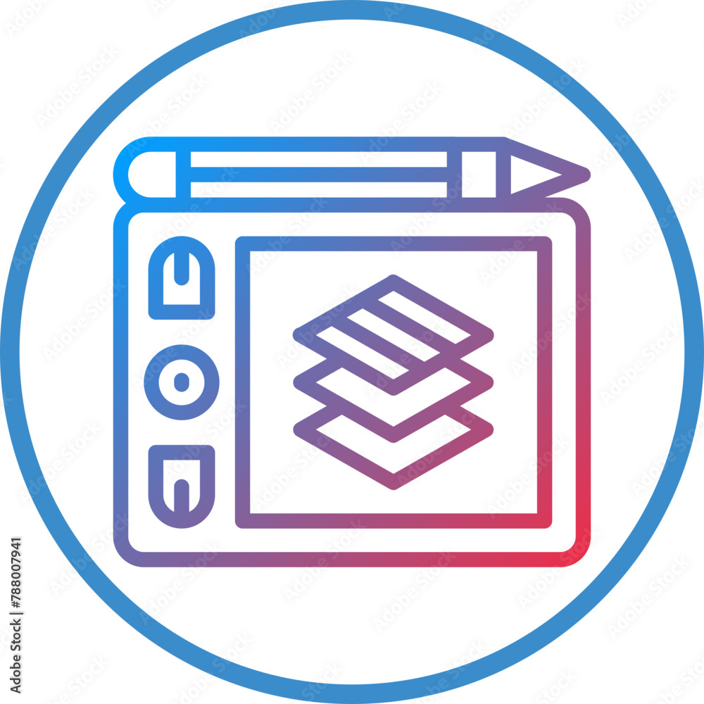 Vector Design Layers Icon Style Vector Design Layers Icon Style