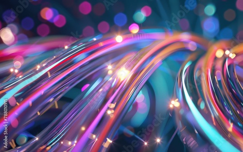 abstract fiber optic background, technology internet concept background