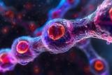  stem cells embark on a crucial mission, replenishing blood cells and sustaining the body's vital functions