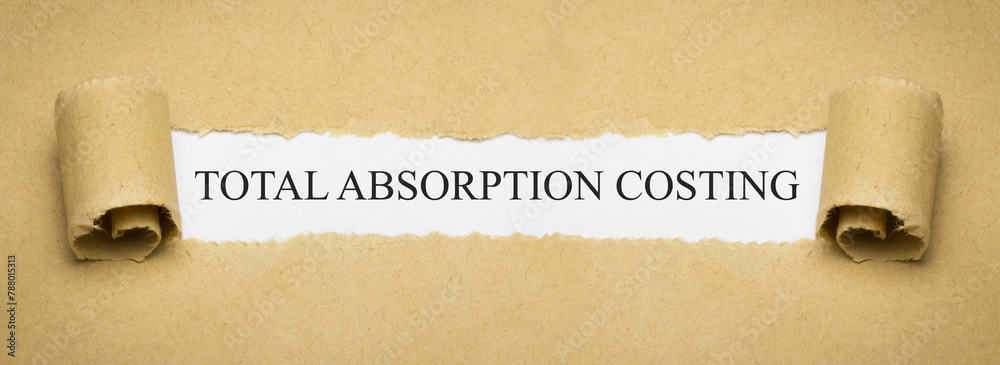 Obraz premium total absorption costing