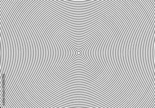 Circular circle spiral in black white color  boundary shape.