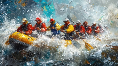 White water rafting