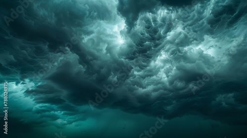 Stormy Weather: A photo of dark, ominous clouds gathering in the sky, signaling an impending storm