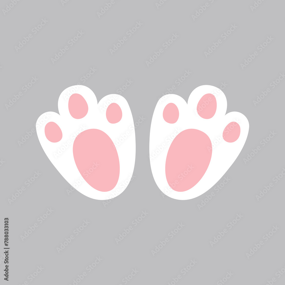 Cute cartoon rabbits. Funny white hares, Easter bunnies. Standing, sitting, running, jumping, sleeping pose. Set of flat cartoon vector illustrations isolated on background. White Easter bunny rabbits Cute cartoon rabbits. Funny white hares, Easter bunnies. Standing, sitting, running, jumping, sleeping pose. Set of flat cartoon vector illustrations isolated on background. White Easter bunny rabbits