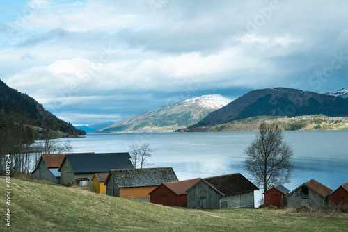 Alesund Fjord Norwegen