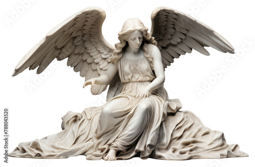 PNG Angel Statue angel statue white