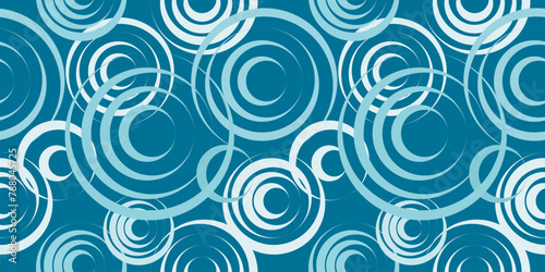Seamless blue Pattern wallpaper, background
