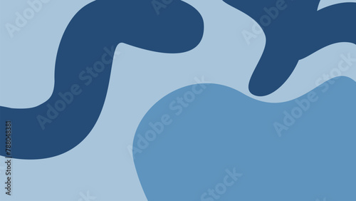 Background with color lines. Different shades and thickness. Abstract pattern. Vector illustration in a flat style