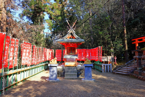  Kasuga Taisha, a Shinto shrine with beautiful lantern at Kasuganocho, Nara, Japan photo