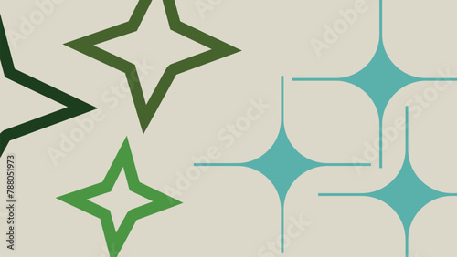 Background with color lines. Different shades and thickness. Abstract pattern. Vector illustration in a flat style