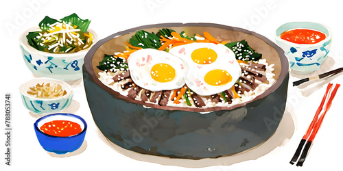 Korean beef rice bowl