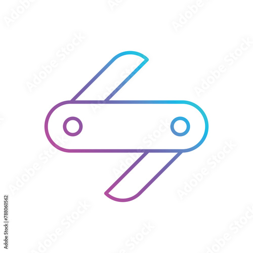 Pocket Knife vector icon