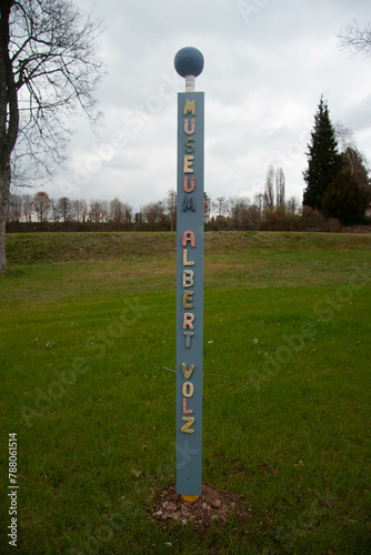 Kunstleitpfosten Neubulacher Vereine und Unternehmen für die Landesgartenschau 2012 in Nagold photo