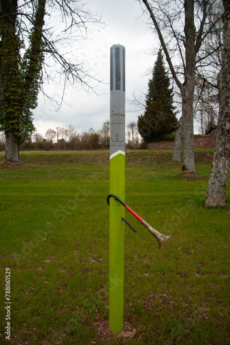 Kunstleitpfosten Neubulacher Vereine und Unternehmen für die Landesgartenschau 2012 in Nagold photo