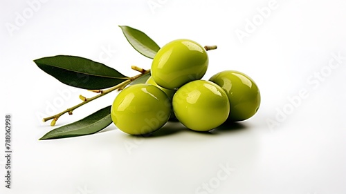 Wallpaper Mural Olives fruit on white background Torontodigital.ca
