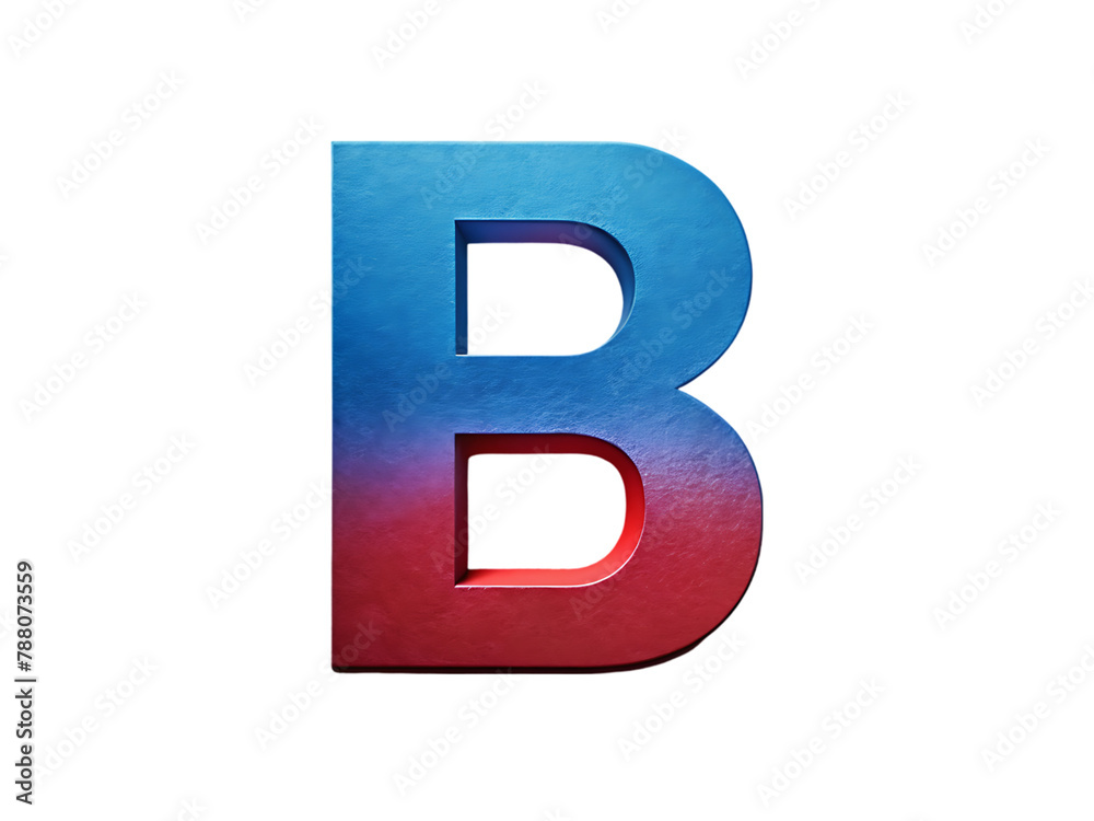 B alphabet letter B alphabet letter