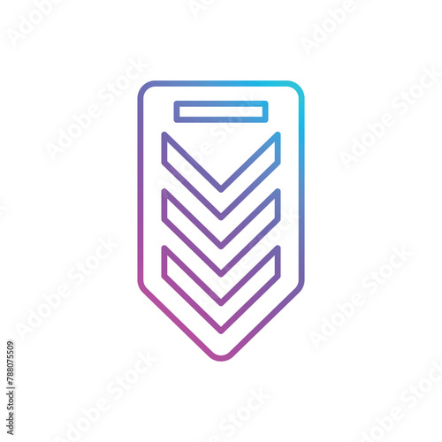 Sergeant vector icon