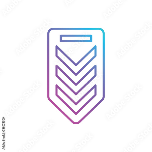 Sergeant vector icon