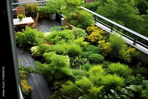 Green Paradise  Lush Rooftop Garden Designs for Modern Relaxation