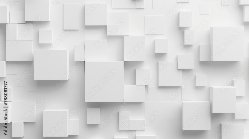 White cube box. pattern texture banner wallpaper background. copy space, White cube box. pattern texture banner wallpaper background. copy space,