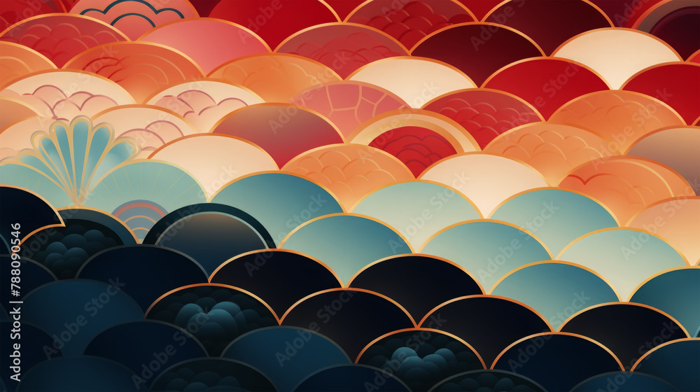 Fototapeta premium color pattern on background