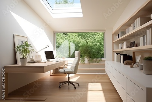 Open Space Oasis: Minimalist Zen Home Office Decors for an Airy Feel