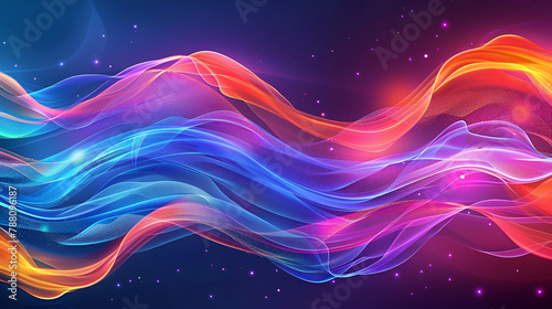 Abstract colorful wave background ,Abstract colorful background with smooth wavy lines ,Colorful wavy abstract layers background ,background flow modern blank dynamic futuristic art line geometric