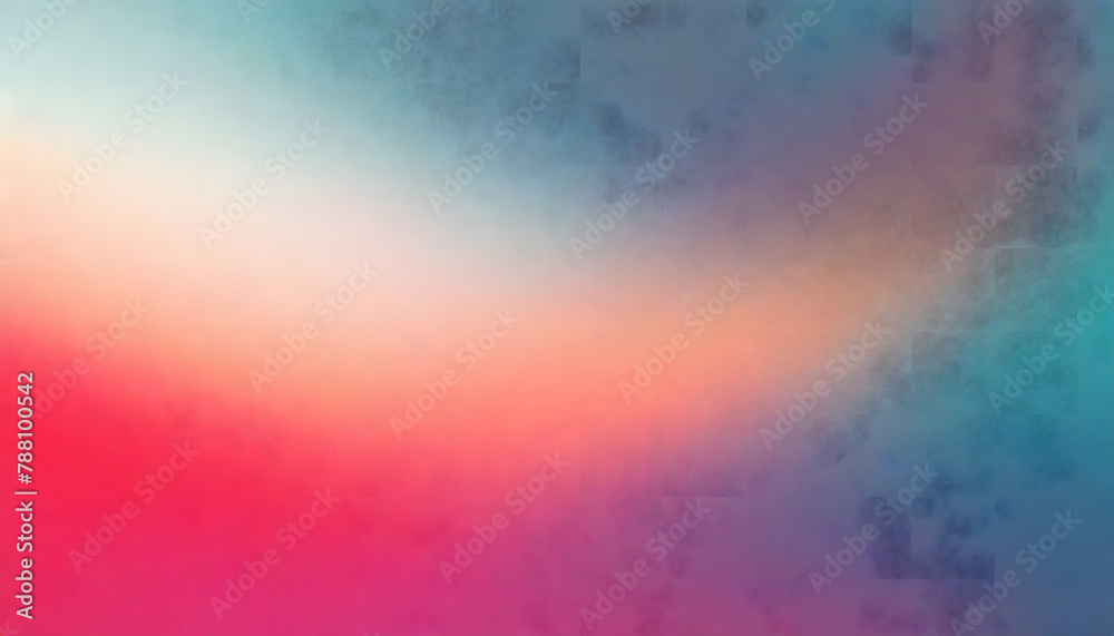 Gradient background colors with noise effect Grain Wallpaper Grainy noisy textured blurry. Generative AI.