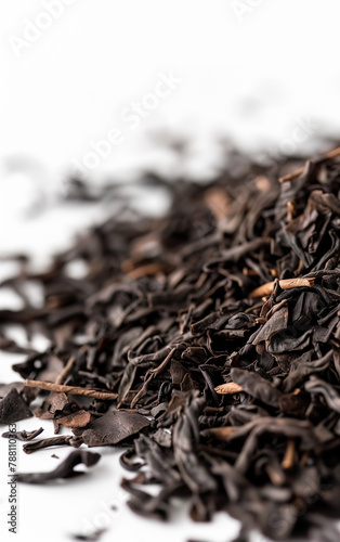 earl grey black tea leaves photo