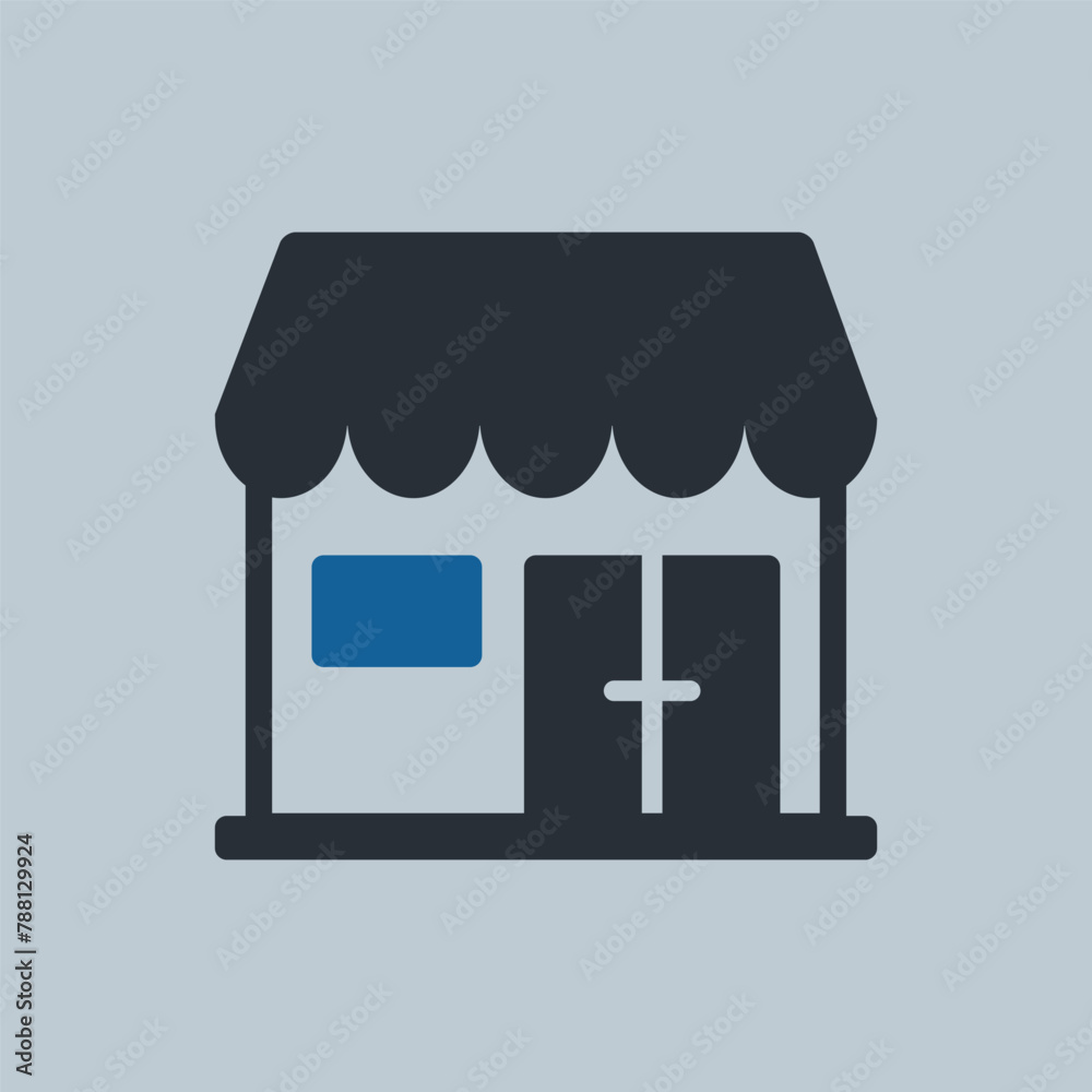 store icon design vector template store icon design vector template