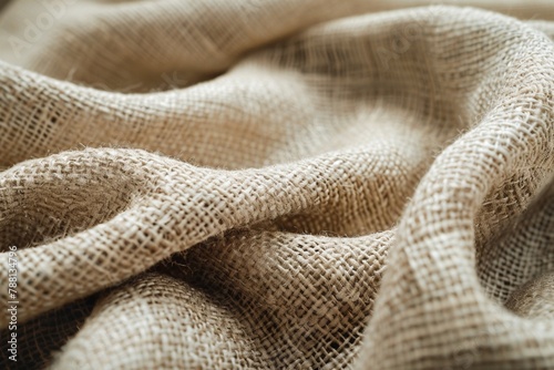 Natural texture background. / Pattern of closed up surface textile canvas material fabric