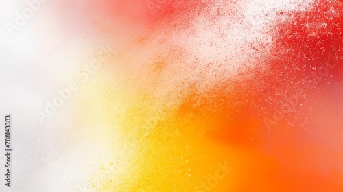 Yellow Orange gradient blurred colorful with grain noise effect background, for art product design, social media, trendy,vintage,brochure,banner