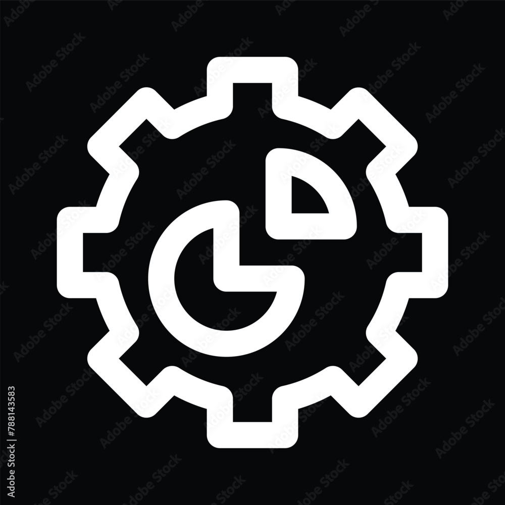 maintenance icon outline vector design maintenance icon outline vector design