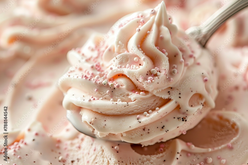 Ice cream close up Ice cream close up