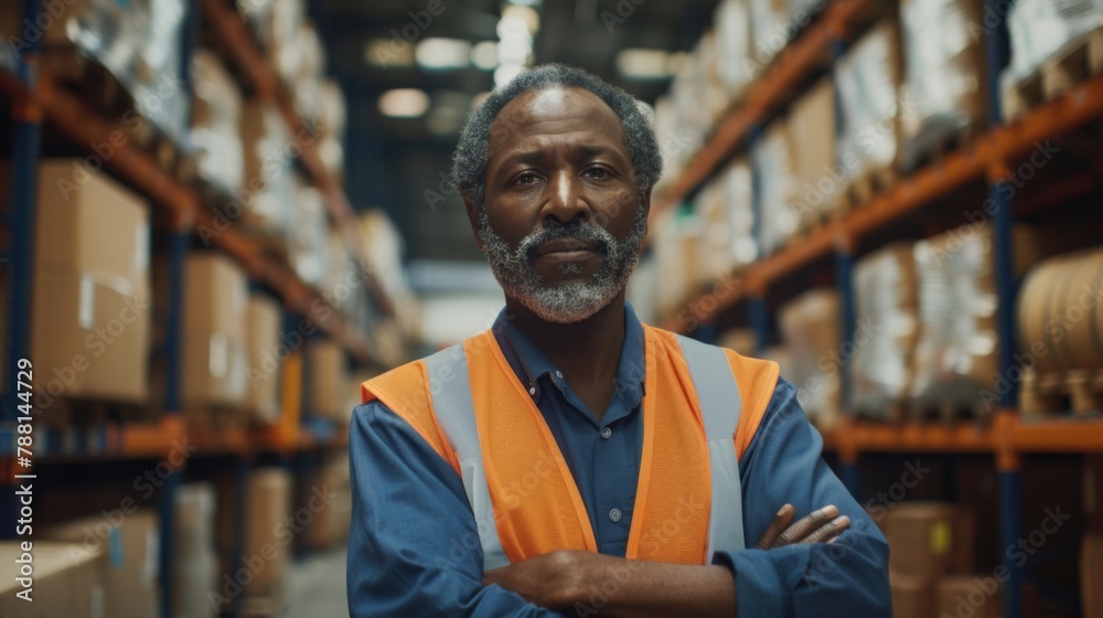 Portrait of a Warehouse Professional Portrait of a Warehouse Professional