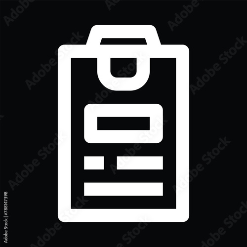 Free Download detail notepad icon outline design - GFXLoad