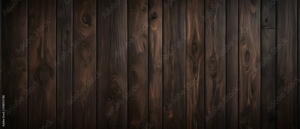 Dark brown wood texture background with copy space Dark brown wood texture background with copy space