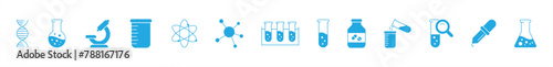 science icon set. laboratory icon symbol sign. vector illustration