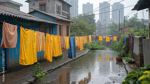 Dhobi Ghat, laundry, Mumbai, India photo
